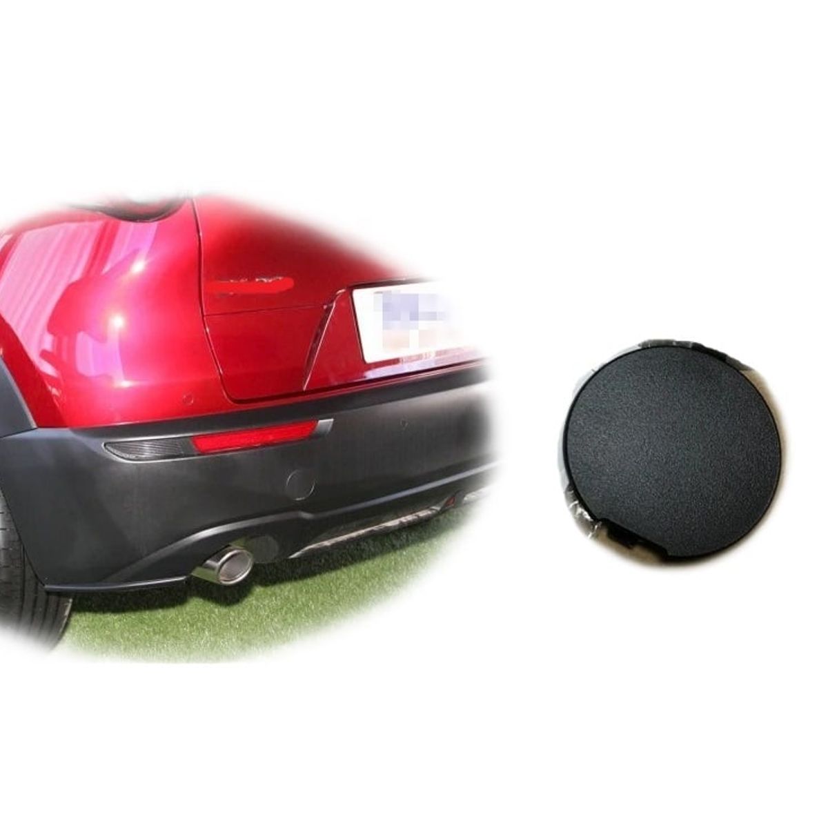 MAZDA - accesorios mazda cx30 tapa bomper trasero izquierdo lh