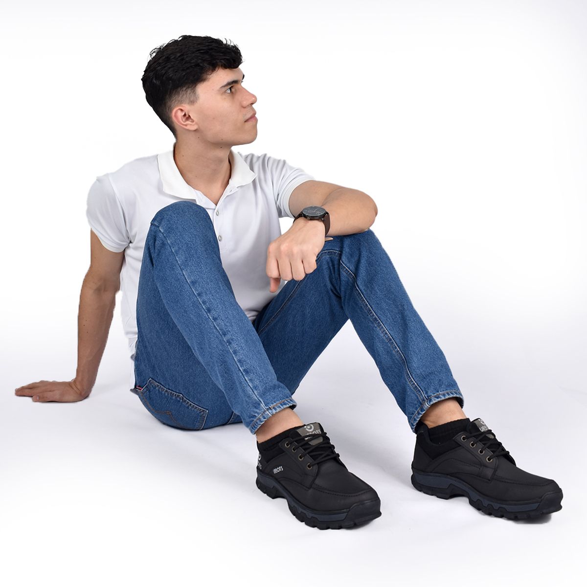 URBOTS - Calzado Casual Deportivo Para Caballero En Cuero Falcon