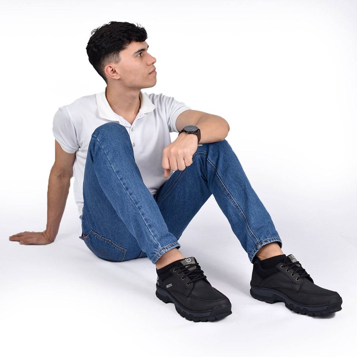 URBOTS - Calzado Casual Deportivo Para Caballero En Cuero Falcon