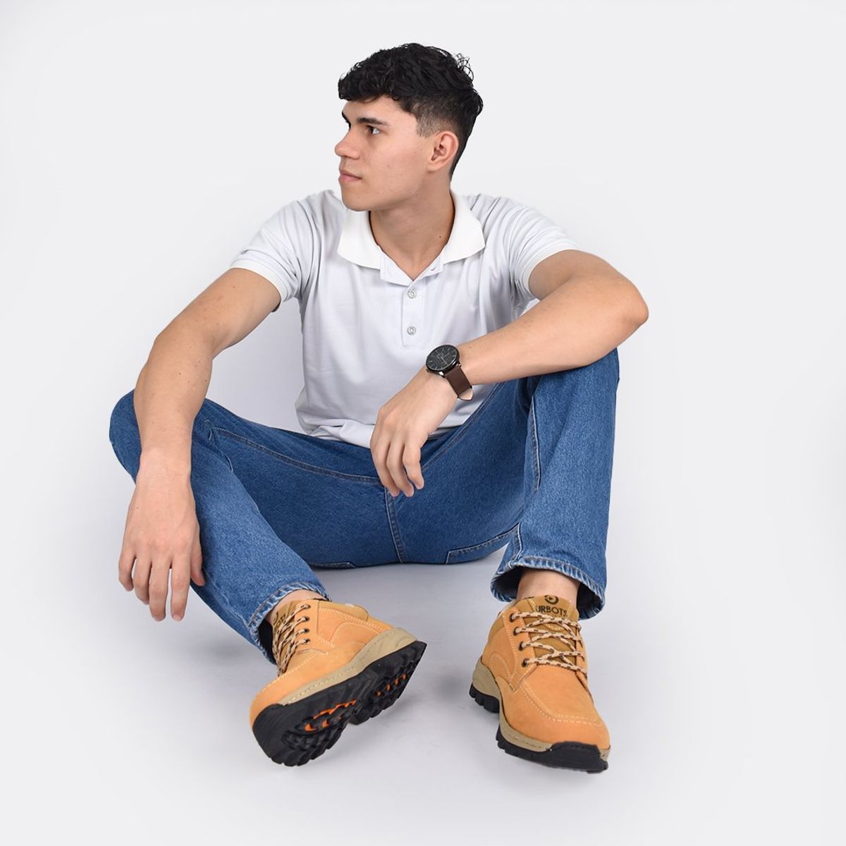 URBOTS - Calzado Casual Deportivo Para Caballero En Cuero Falcon