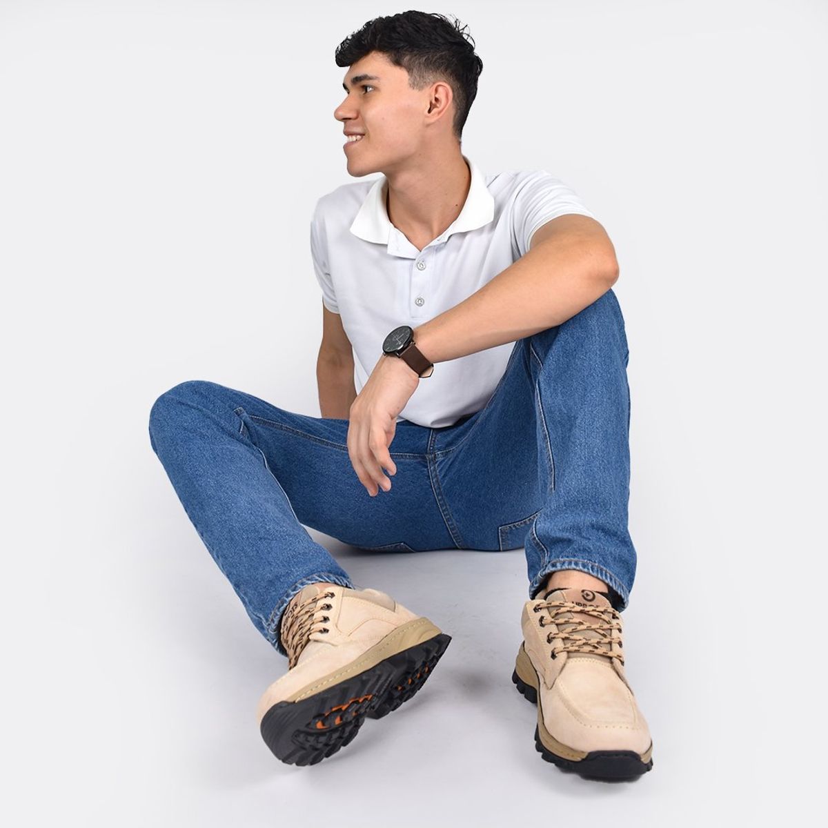 URBOTS - Calzado Casual Deportivo Para Caballero En Cuero Falcon