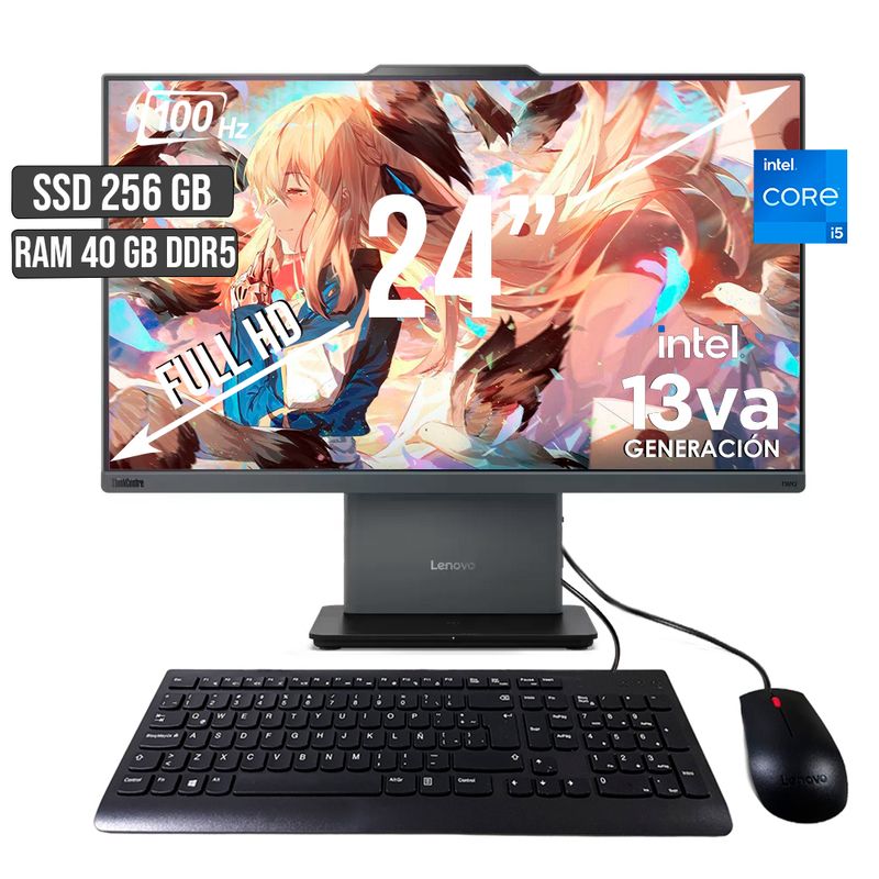 LENOVO - TODO EN UNO LENOVO NEO 50A INTEL CORE I5-13420H SSD 256GB RAM 40GB LED 24 FHD