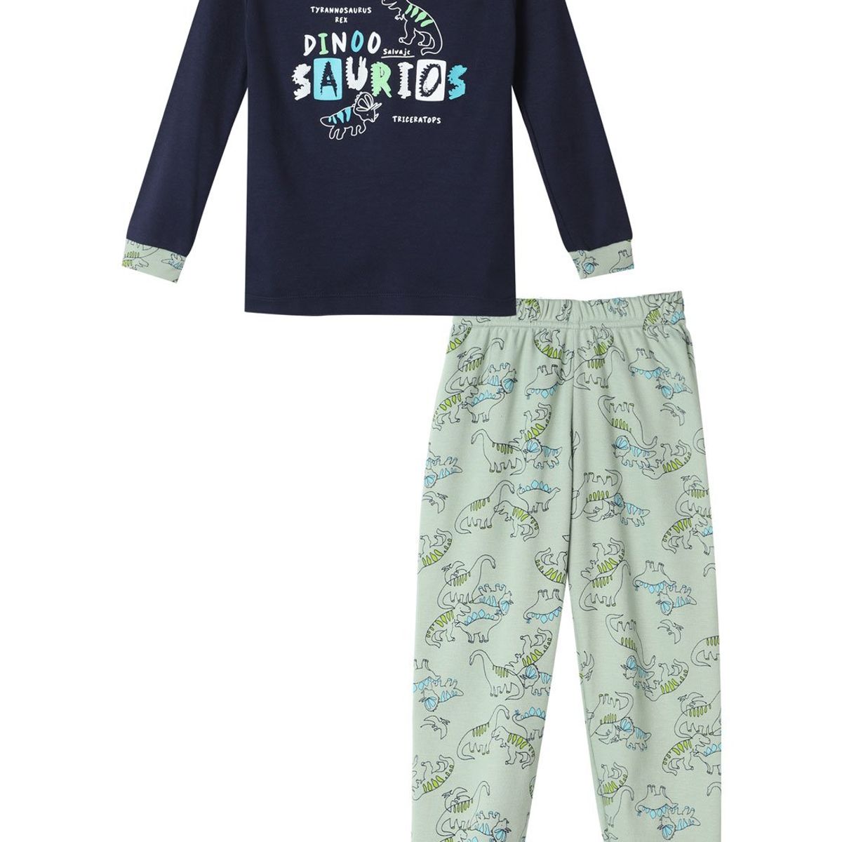 SANTANA - Pijama Niño Matías Verde