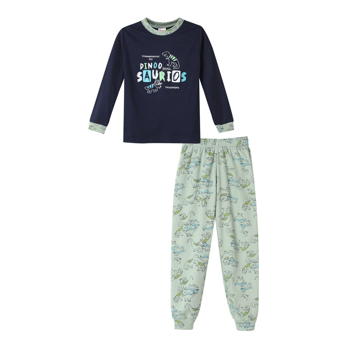 SANTANA - Pijama Niño Matías Verde