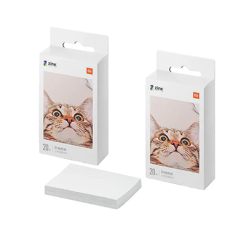 XIAOMI - Xiaomi Papel Fotográfico 40 Hojas Portable Photo Printer