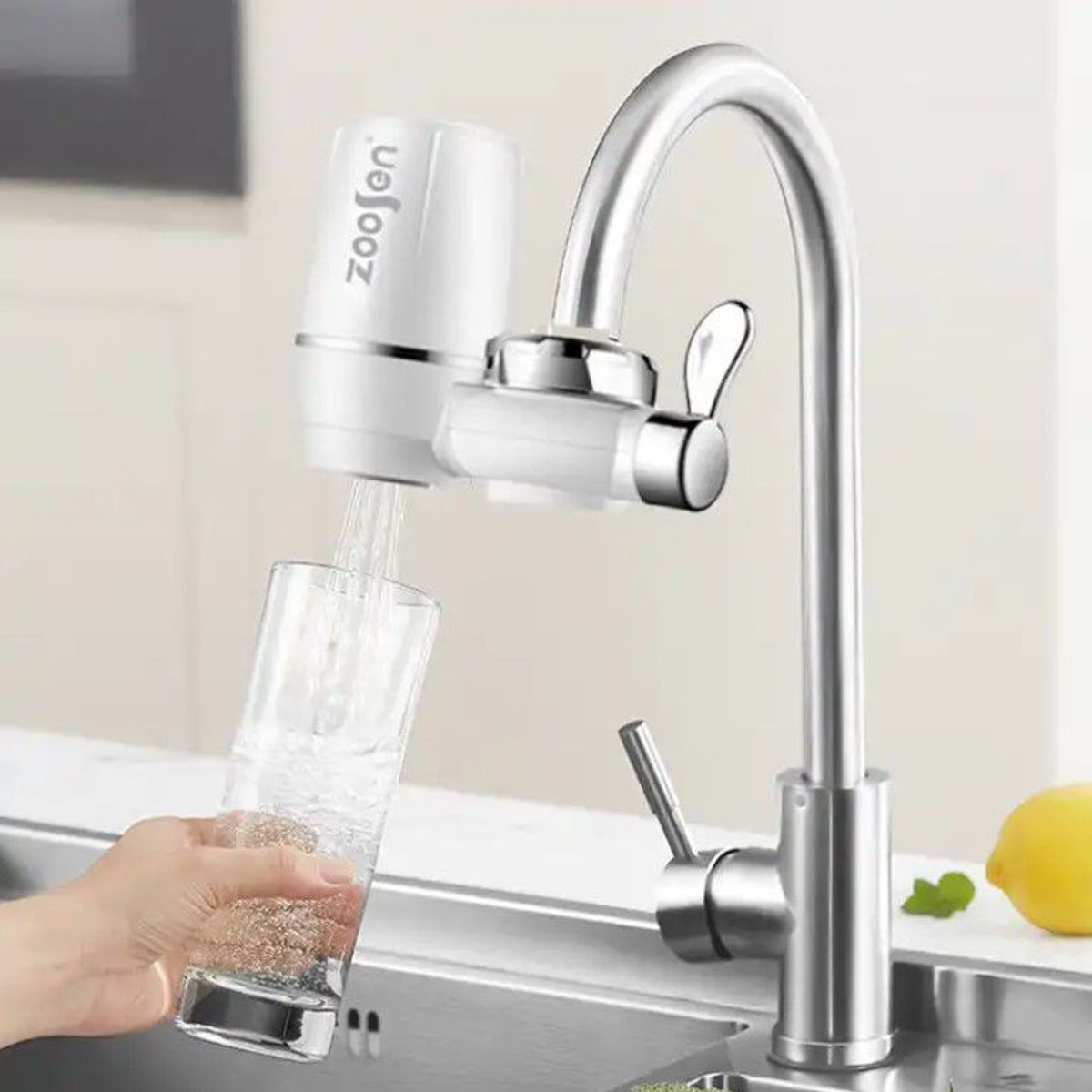 GENERICO - Filtro Purificador De Agua Para Llave Grifo Adaptable