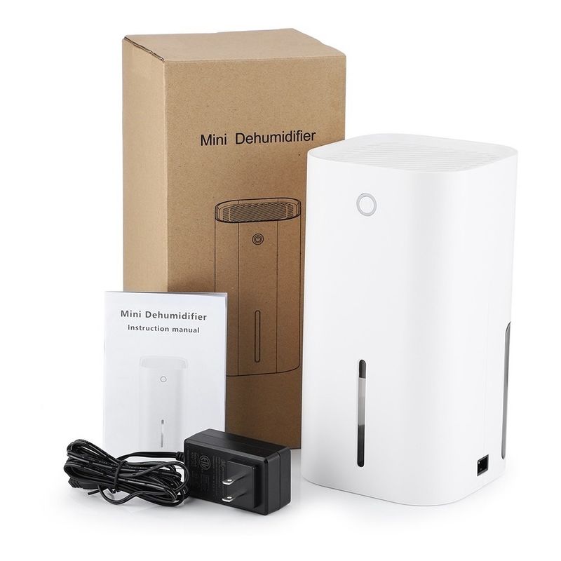 GENERICO - Deshumidificador Eléctrico Portátil 850 Ml Humedad Portatil