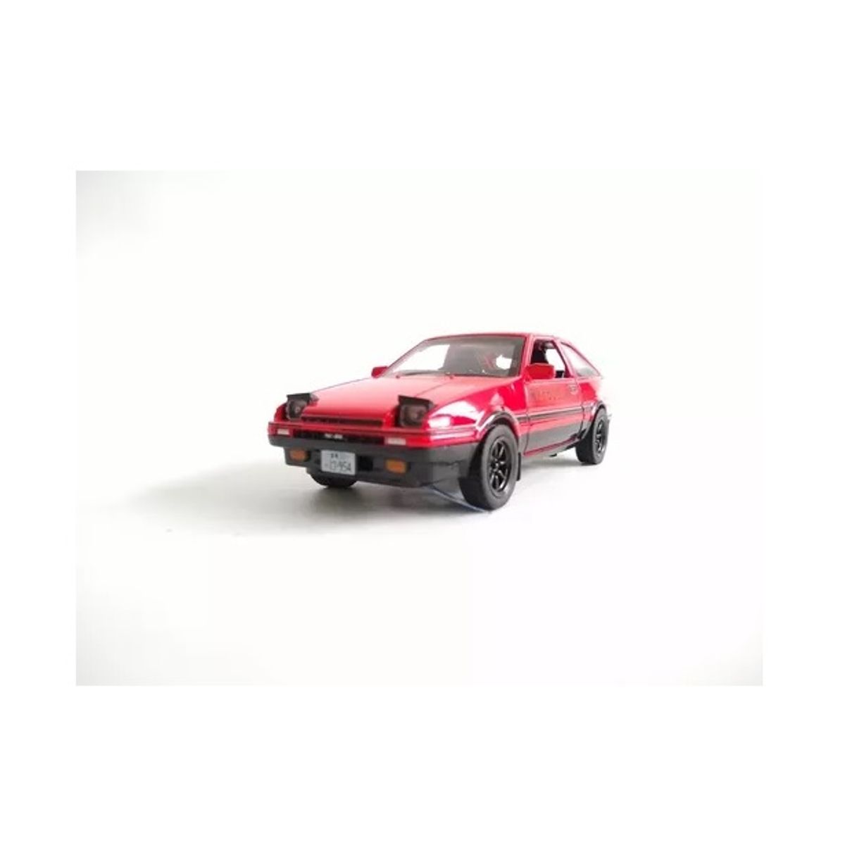 GENERICO - CARRO TOYOTA TRUENO AE86 INITIAL D STAGE 1 ROJO ESCALA 1/28…
