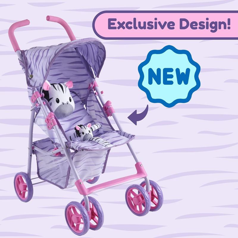 GENERICO - ❤ Coche De Cebra ❤ Para Bebe Reborn ❤