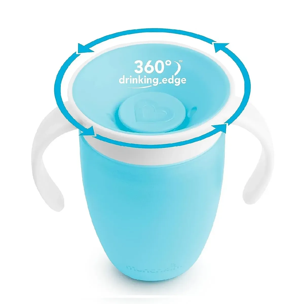 MUNCHKIN - Set x2 Vaso Antiderrame 7 Oz Miracle 360 Munchkin Para Bebe