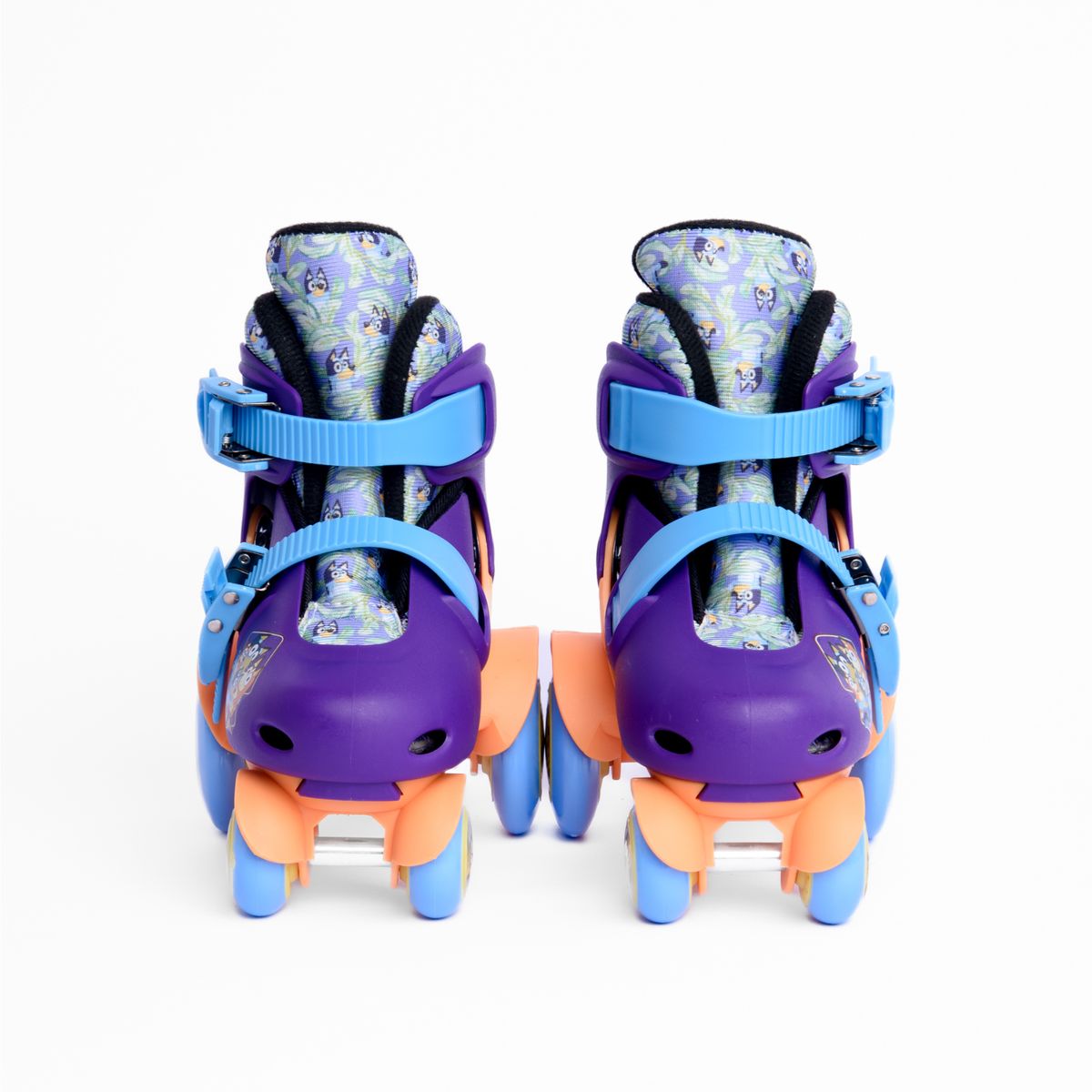 BLUEY - Patines 4 Ruedas Infantiles Bluey Morados Preeschool T 27-30