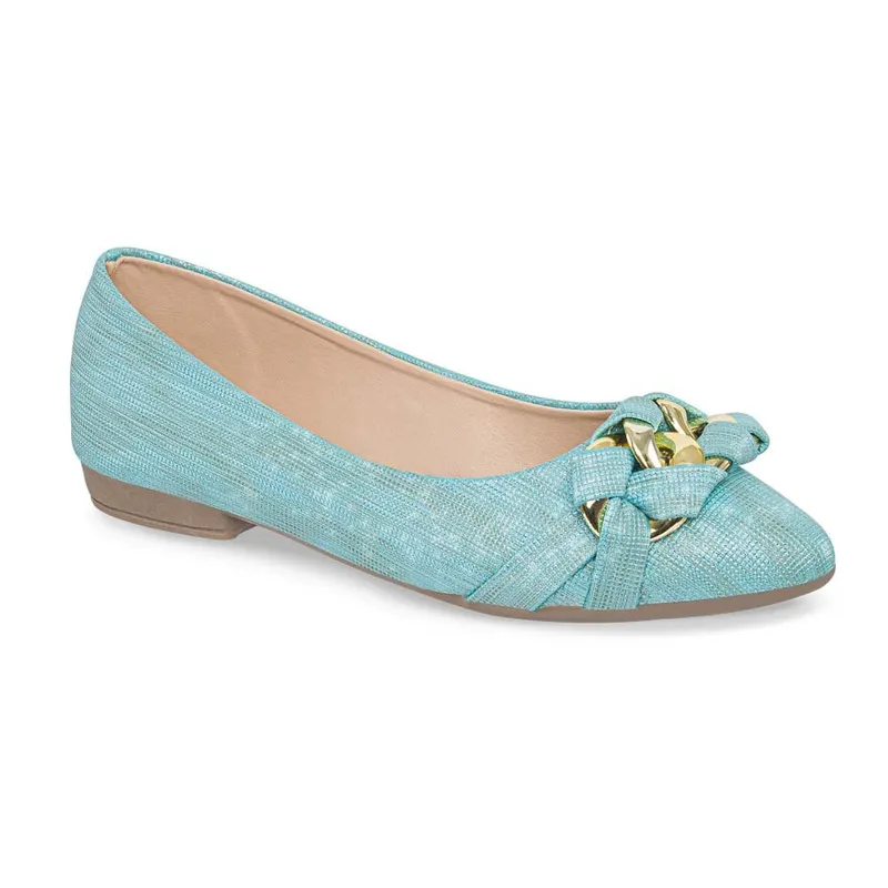 CROYDON - Baletas Heylen Verde Menta para Mujer Croydon