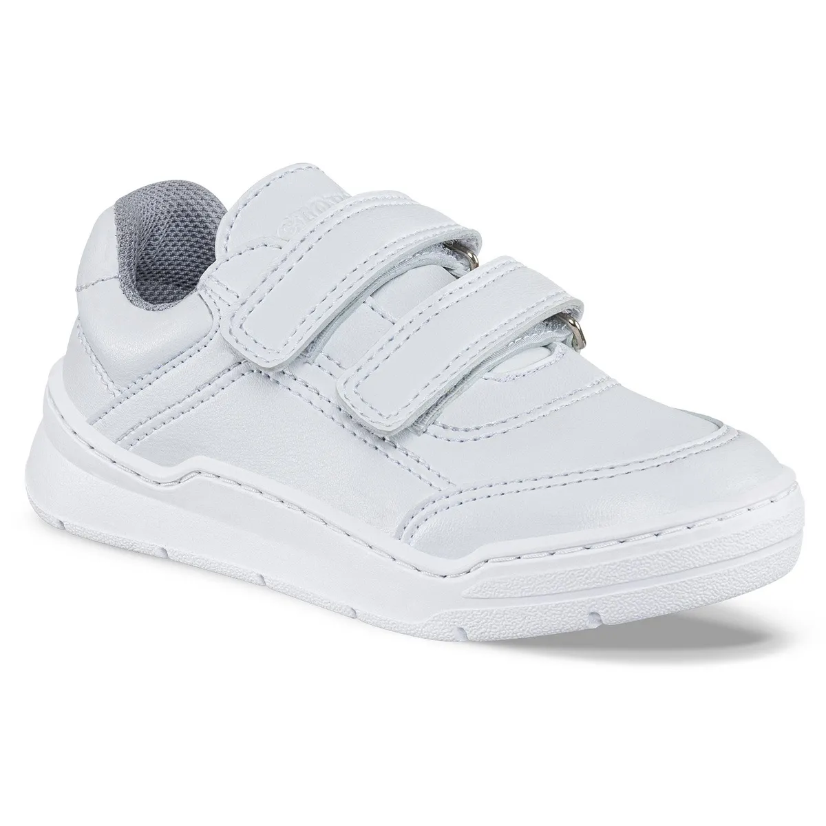 CROYDON - Tenis Colegio Roblo Velcro Blanco para Niño y Niña Croydon