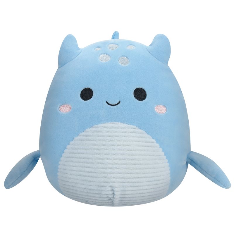 JAZWARES - Peluche 19cm Figura Monstruo de Lago Ness Azul Squishmallows