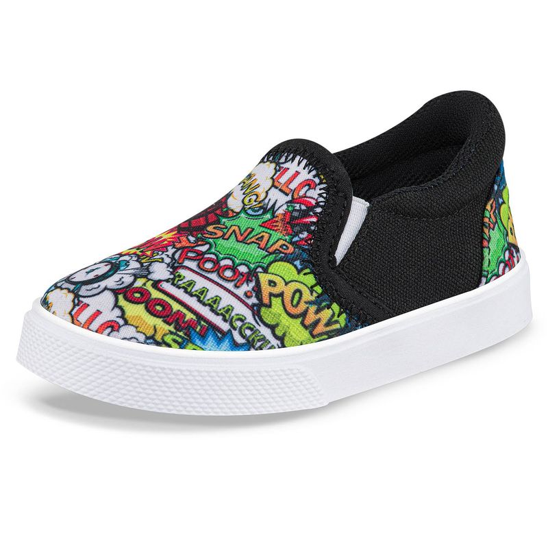 LOS GOMOSOS - Tenis Casuales Trinket Negro para Niño Los Gomosos