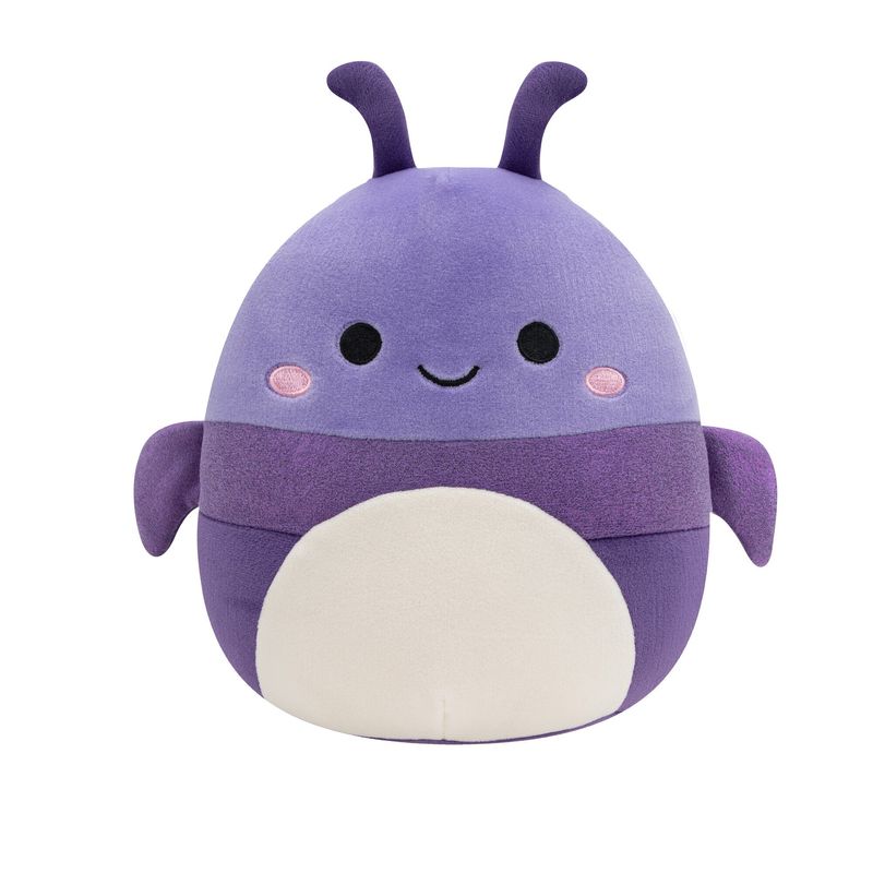 JAZWARES - Peluche 19cm Figura Escarabajo Purpura Squishmallows