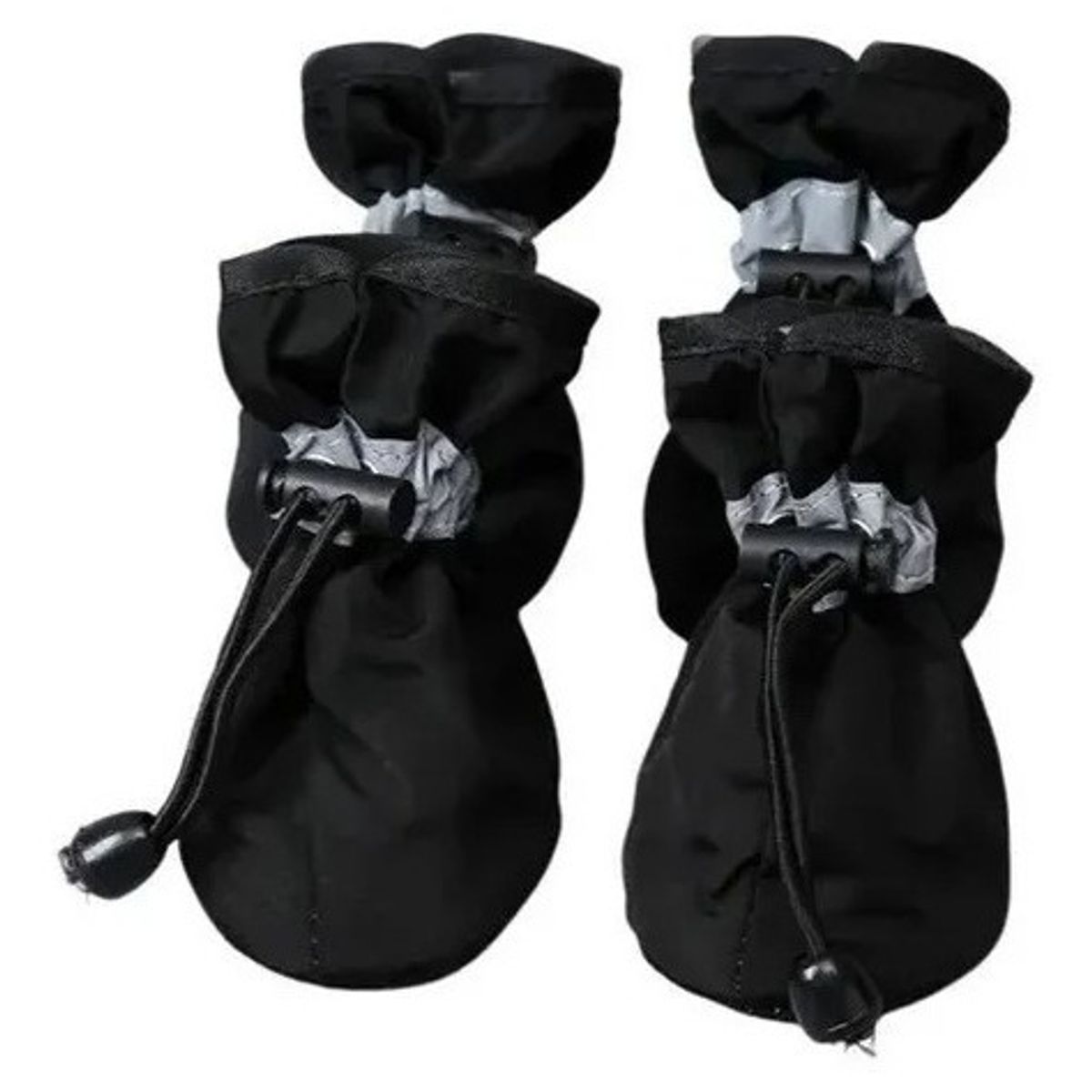 GENERICO - Set X4 Botas Medias Mascota Perro Impermeable Ajustable