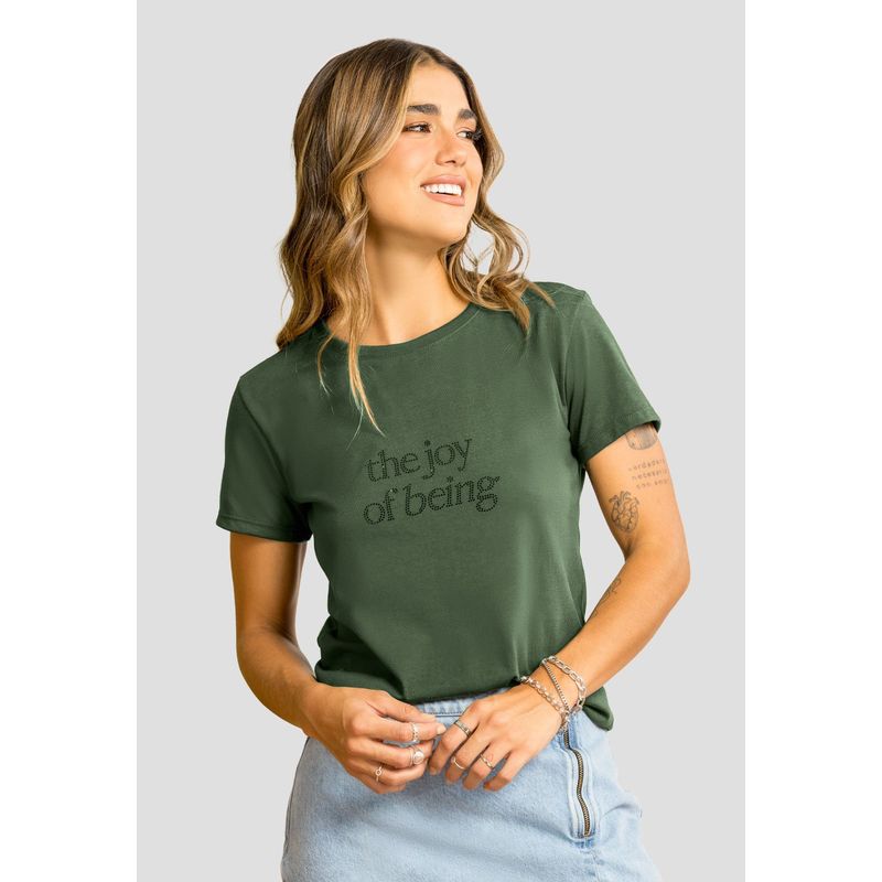 RUTTA - Camiseta Mujer Verde Militar Rutta 104031