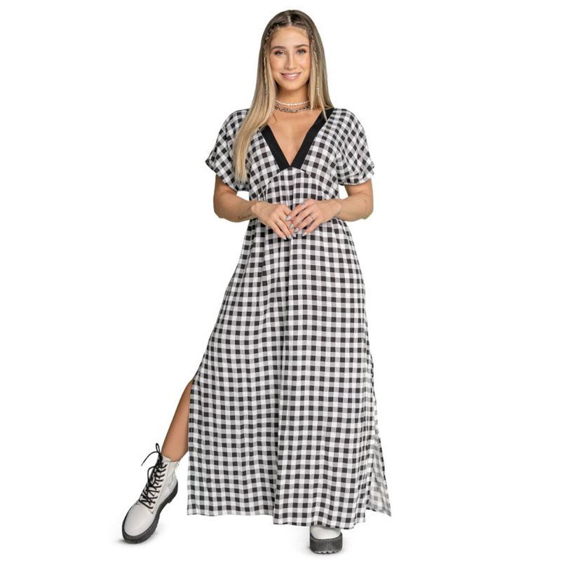 ATYPICAL - Vestido Largo Mujer Multicolor Atypical 4557