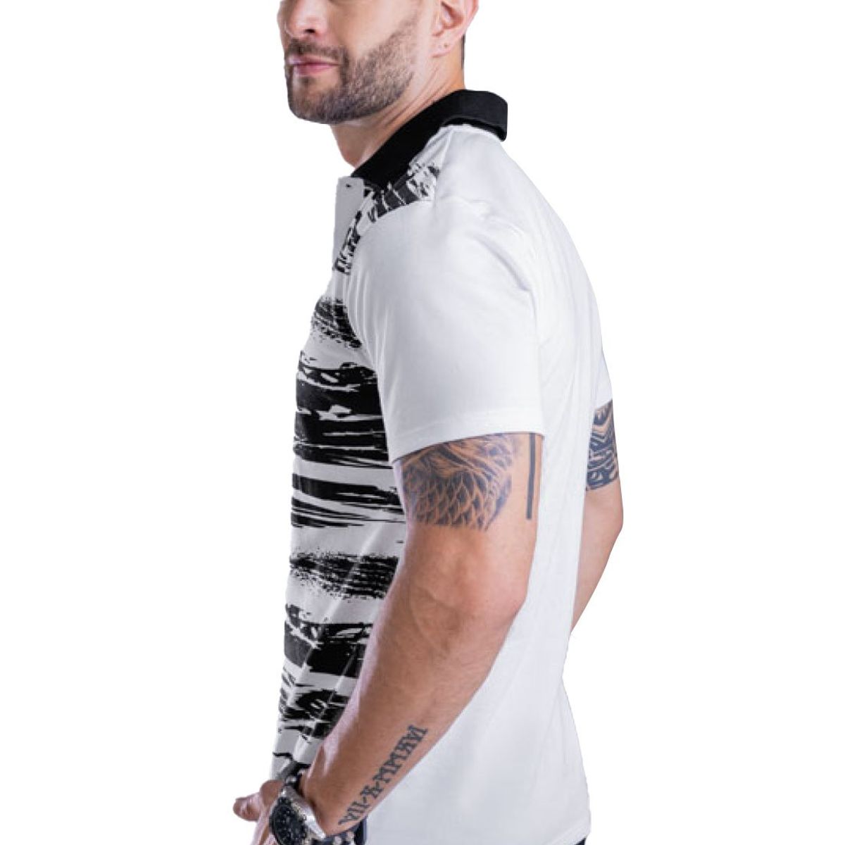 MARKETING PERSONAL - Polo Hombre Blanco Mp 5025