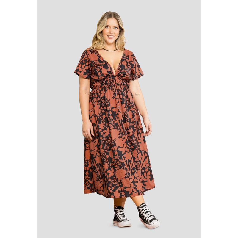 RUTTA - Vestido Largo Mujer Estampado Rutta 104053