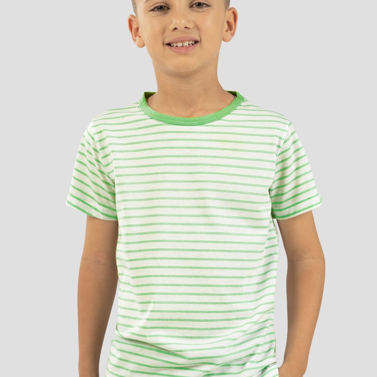 MARKETING PERSONAL - Camiseta Infantil Masculino Pistacho Mp 101176