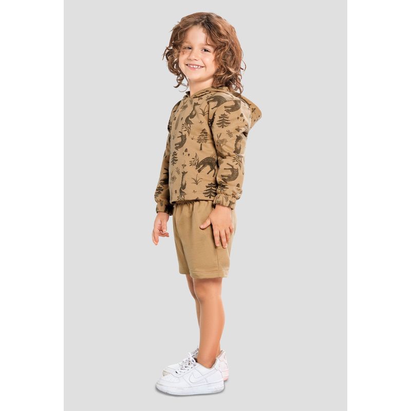 MARKETING PERSONAL - Conjunto Infantil Masculino Caramelo Mp 102051
