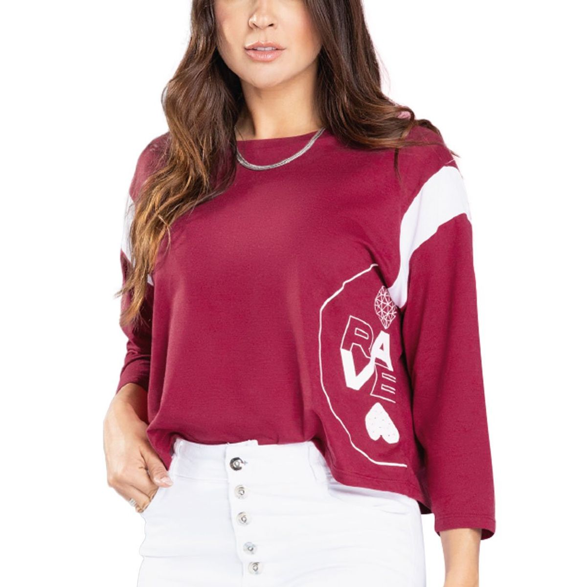 ATYPICAL - Camibuzo Mujer Fucsia Atypical 3440