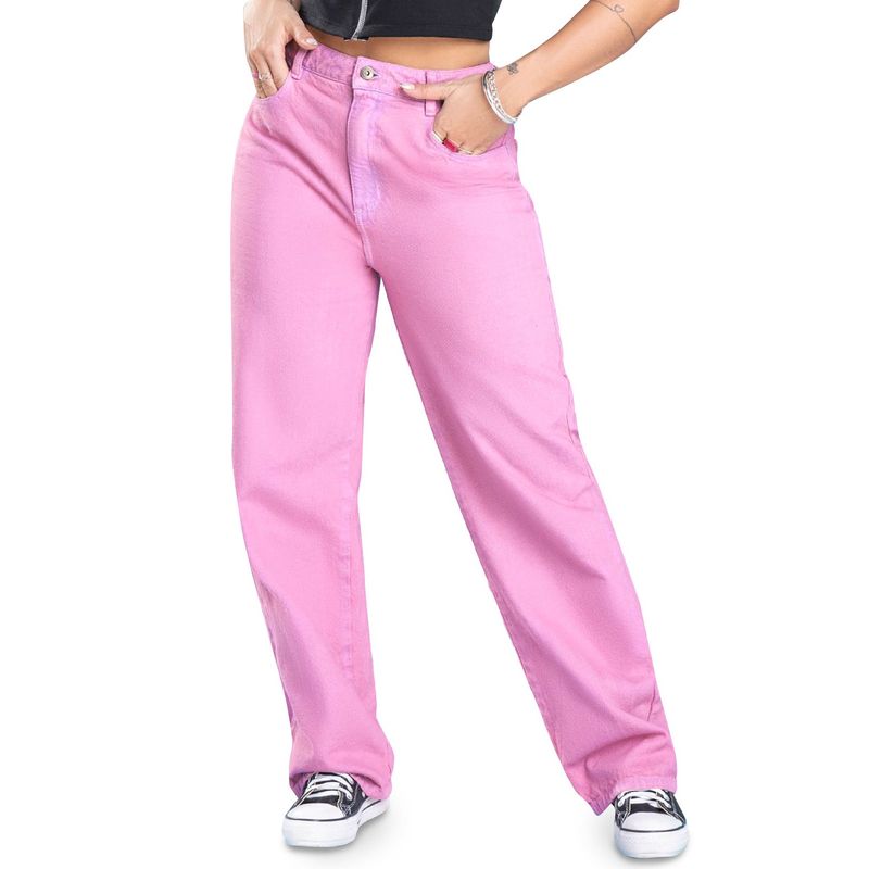 ATYPICAL - Pantalón Mujer Rosa Atypical 3680
