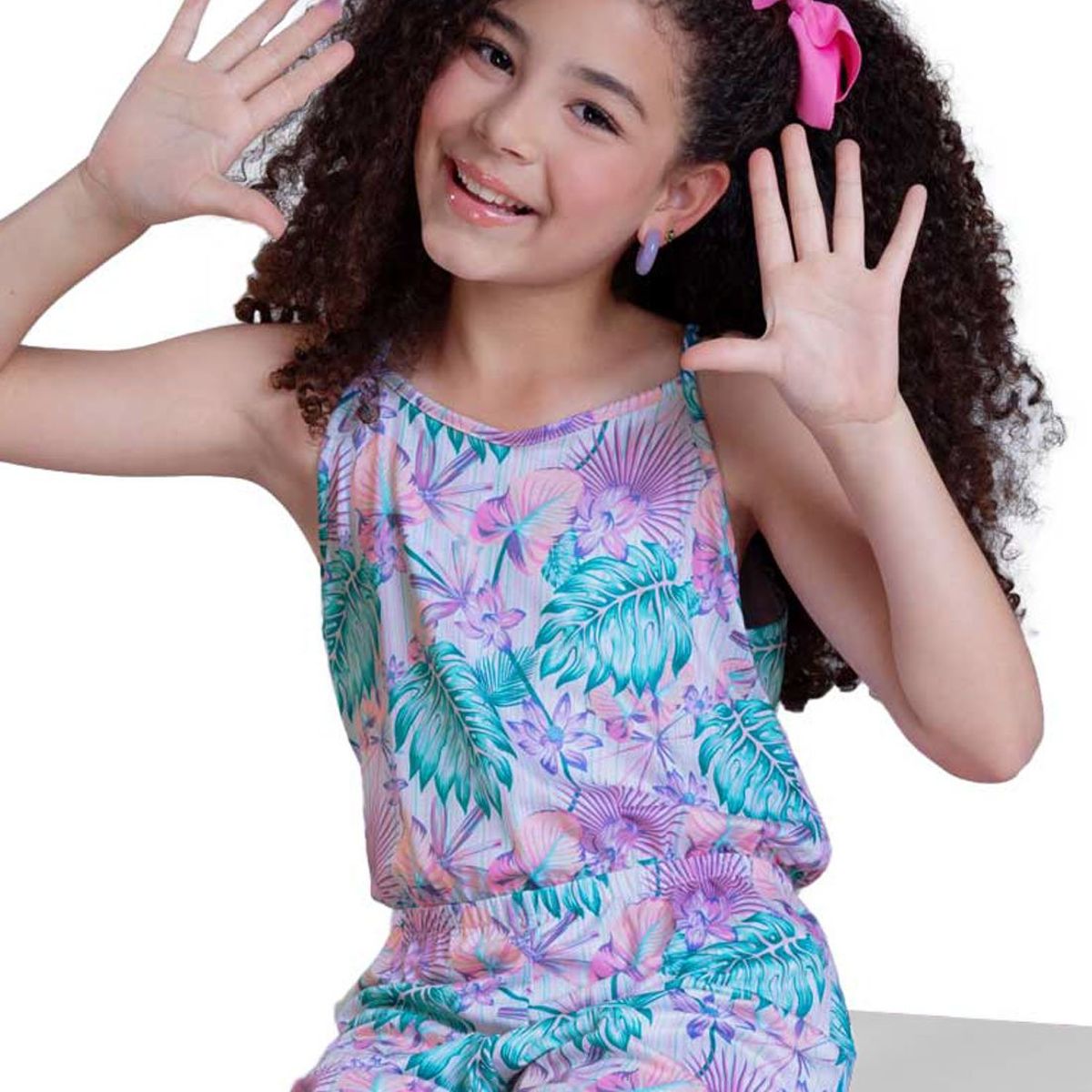 MARKETING PERSONAL - Enterizo Infantil Femenino Multicolor Mp 4255
