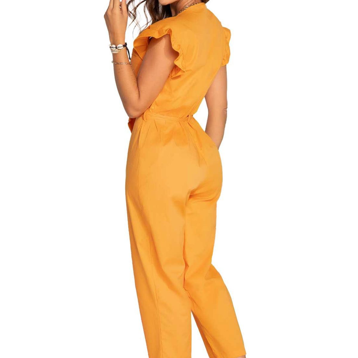 ATYPICAL - Enterizo Largo Mujer Naranja Atypical 2746