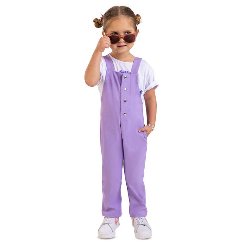 MARKETING PERSONAL - Overall Infantil Femenino Lila Mp 4373