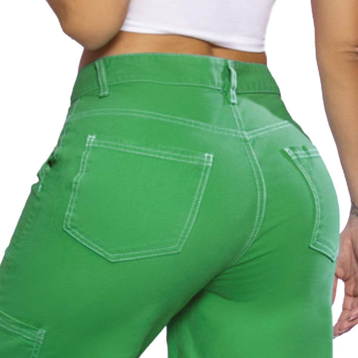 ATYPICAL - Pantalón Mujer Verde Atypical 5108