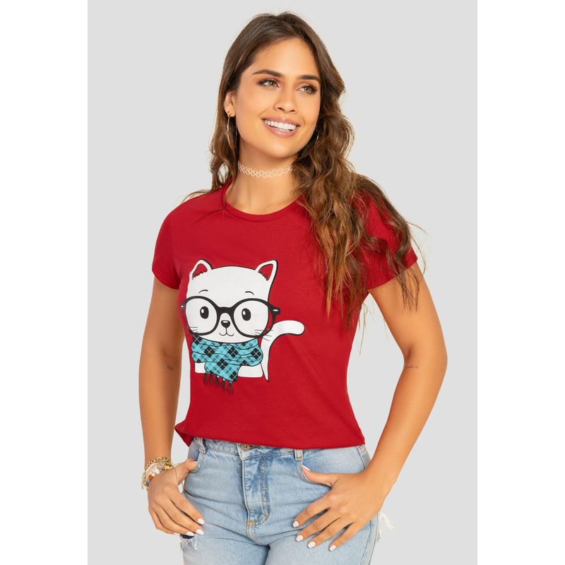 ATYPICAL - Camiseta Mujer Rojo Atypical 101330