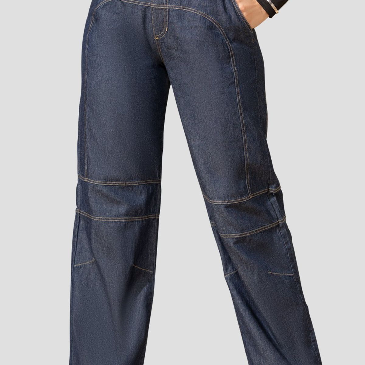 MARKETING PERSONAL - Pantalón Mujer Azul Oscuro Mp 103244