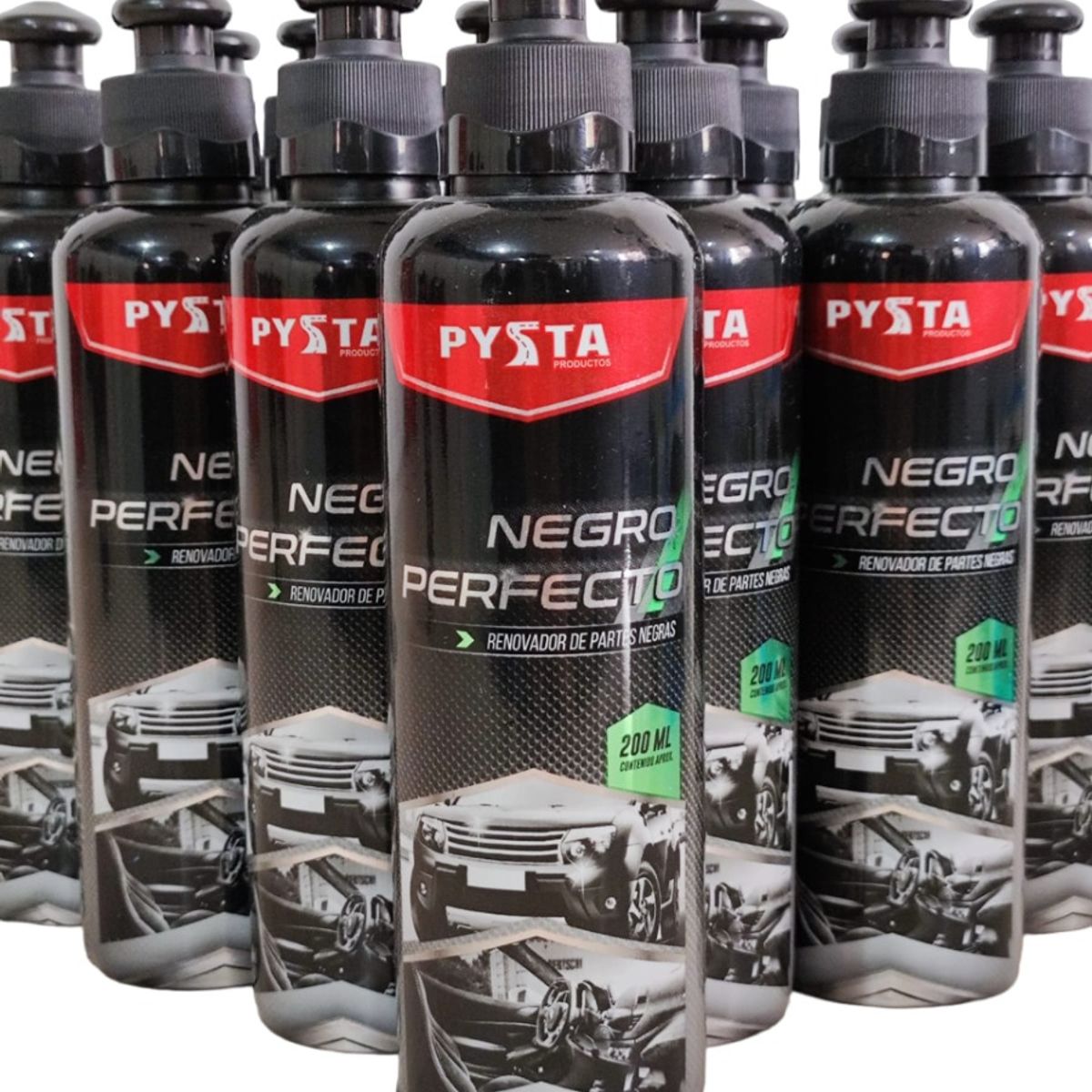 GENERICO - Restaurador Negro Perfecto Carromotovinilocuerocalidad