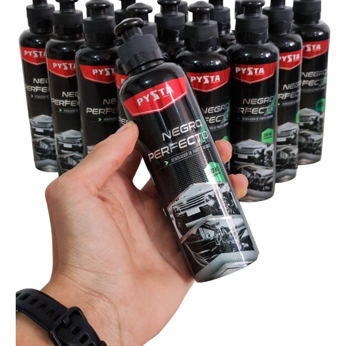GENERICO - Restaurador Negro Perfecto Carromotovinilocuerocalidad