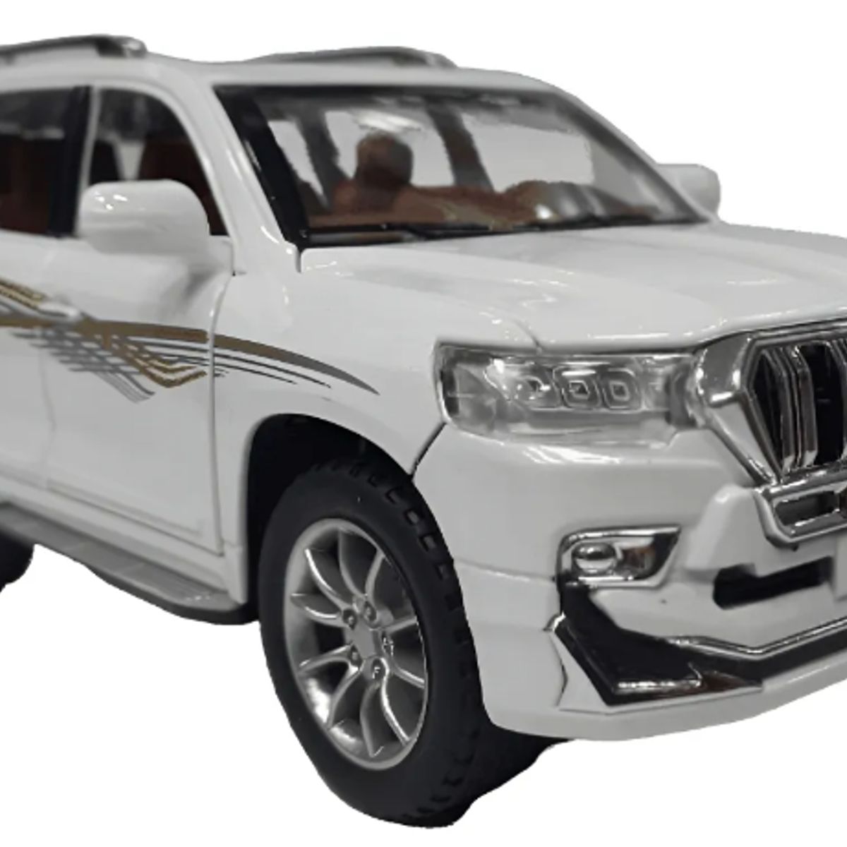 JADA TOYS - CARRO TOYOTA PRADO BLANCA de Colección Escala 124…