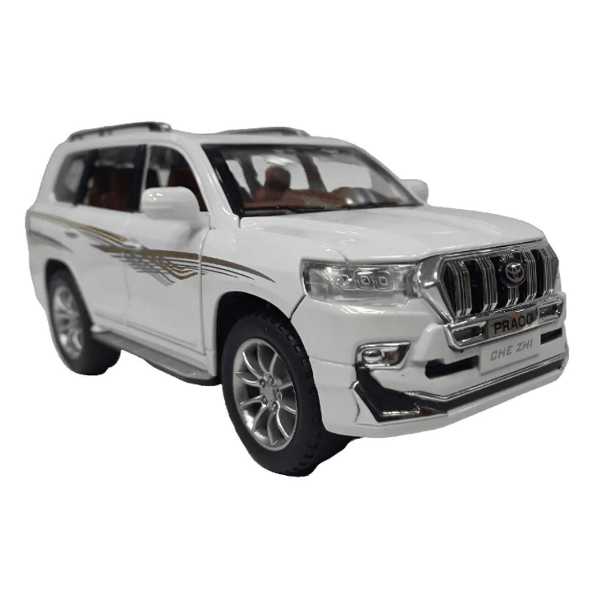 JADA TOYS - CARRO TOYOTA PRADO BLANCA de Colección Escala 124…