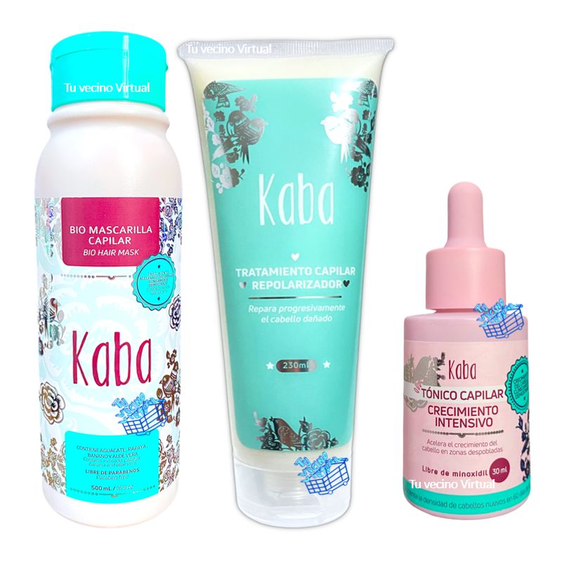 KABA - Kit Restauracion x3  kaba