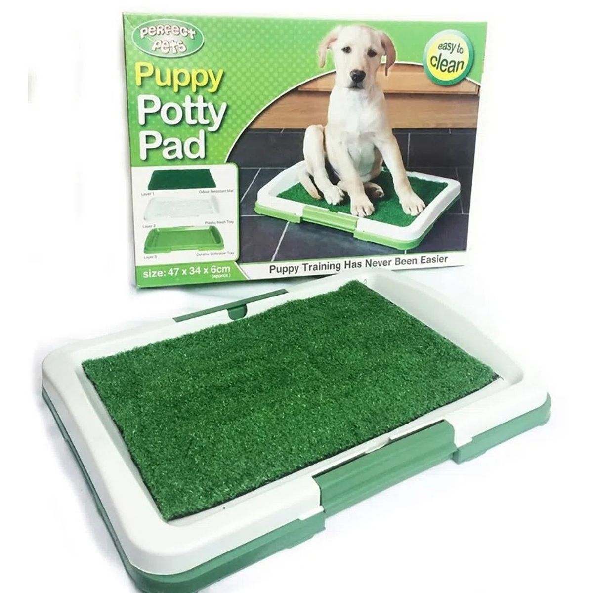 GENERICO - Tapete Pasto Sintetico Entrenamiento Mascotas Baño Lavable