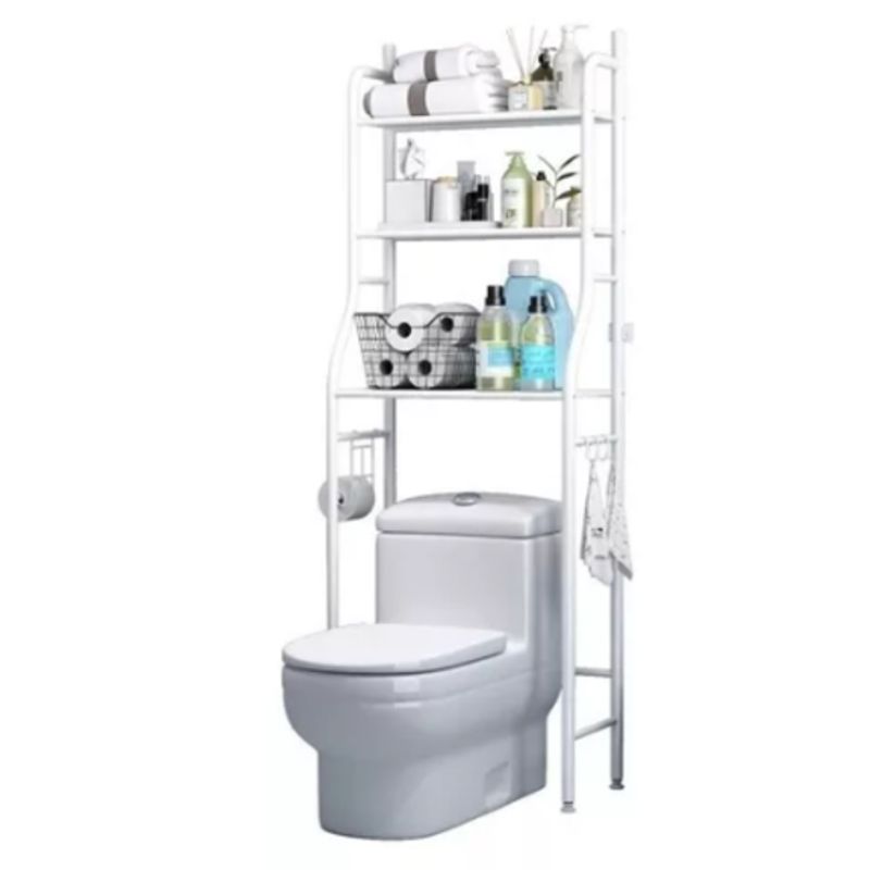 SHEN HUANG - Organizador De Baño Estantería Ahorrador De Espacio 3 Color Blanco