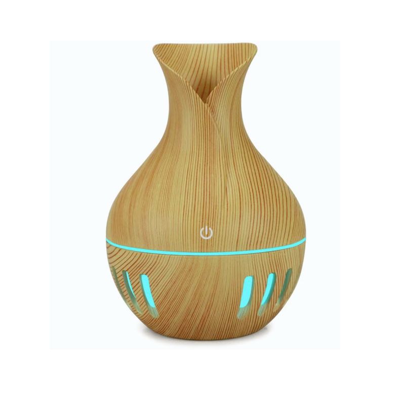 GENERICO - Humificador Y Difusor De Aromas Usb 130ml Led 7 Colores