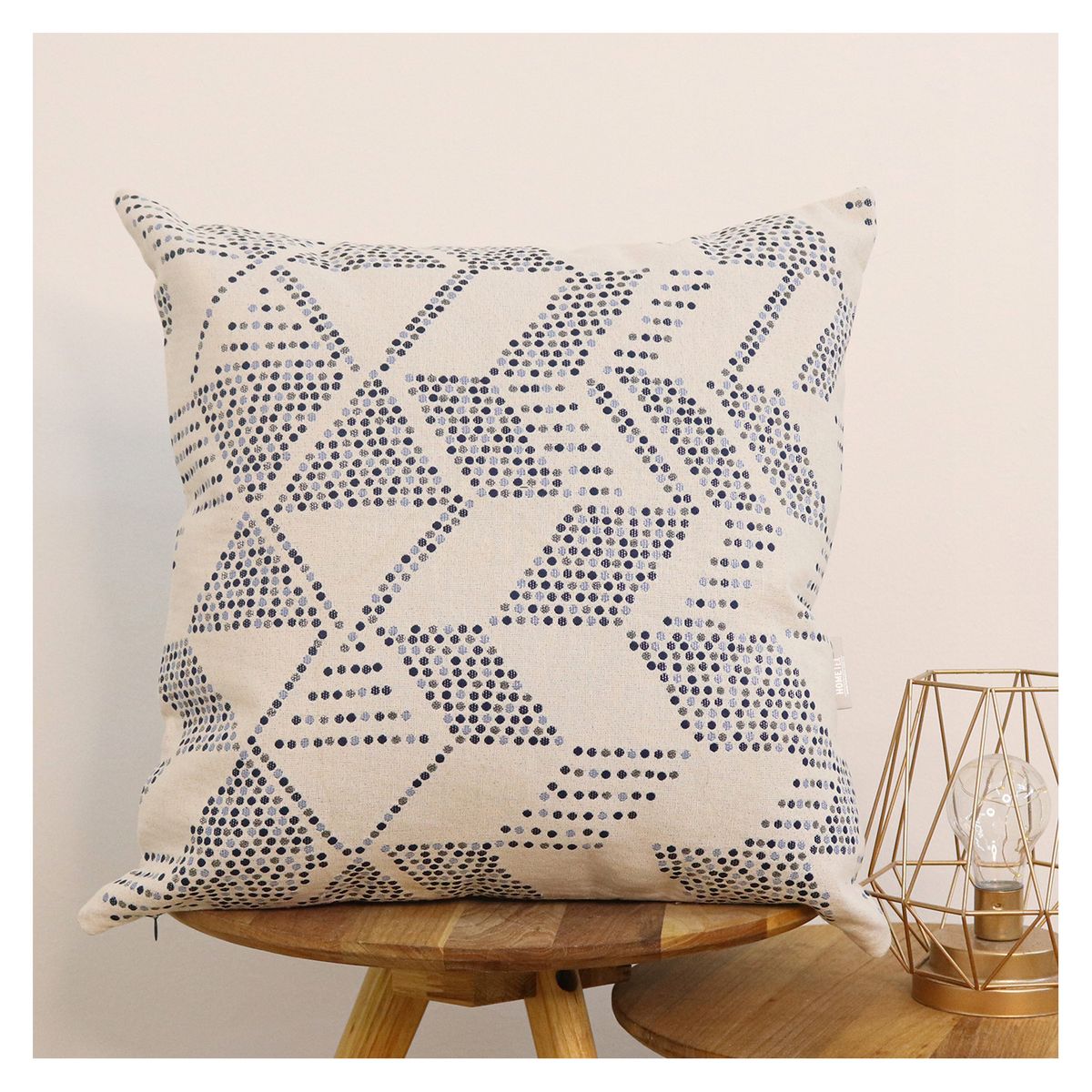 HOMETEX - COJIN TANDORINI AZUL