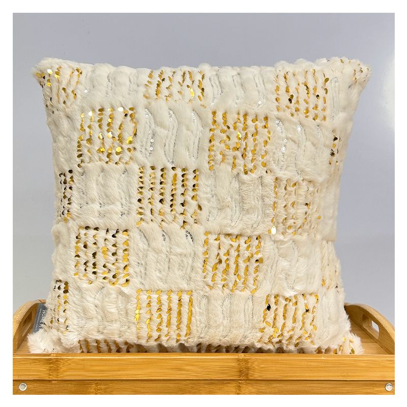 HOMETEX - COJÍN KRAZ BEIGE