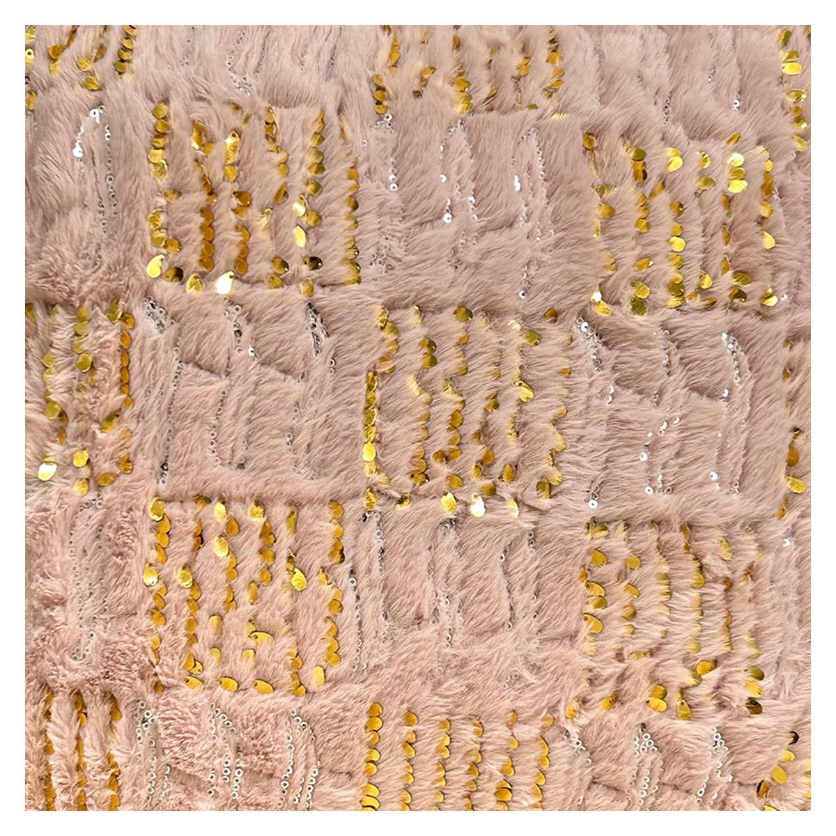 HOMETEX - COJÍN KRAZ ORO ROSA