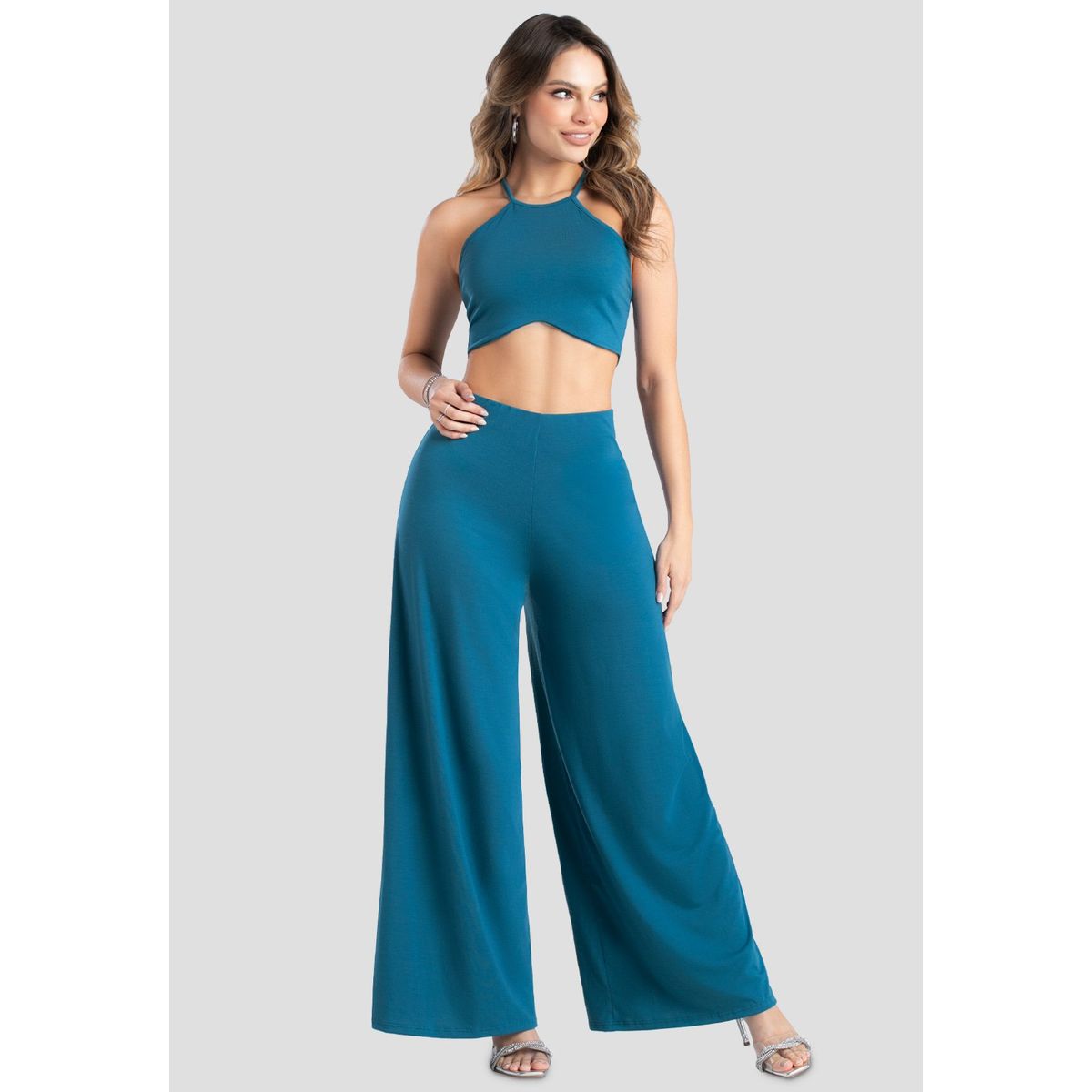 MARKETING PERSONAL - Conjunto Mujer Azul Petroleo Mp 102857