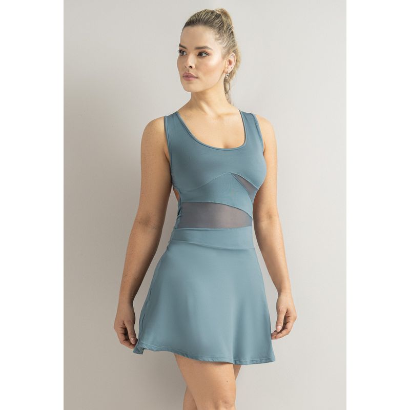 FORMAS INTIMAS - Vestido Mujer Azul FI 103004