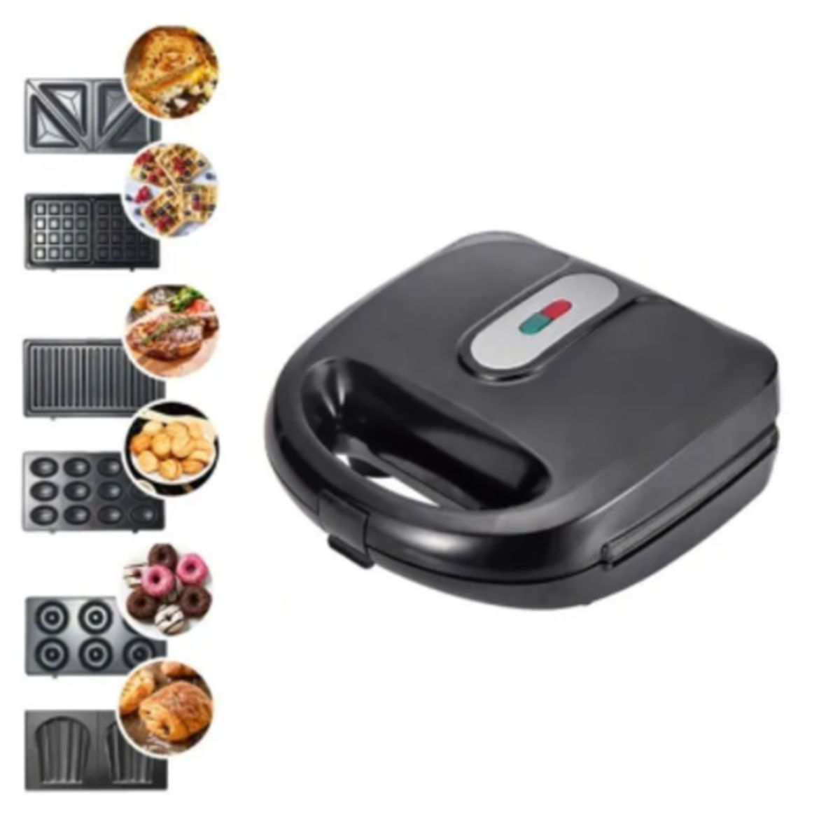 SHUNGA - Sanduchera Waflera 6 en 1