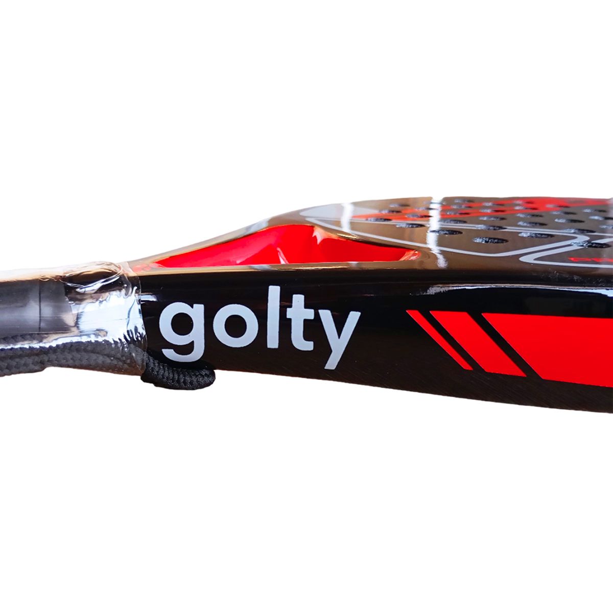 GOLTY - Raqueta De Padel Golty Profesional-Negro/Rojo